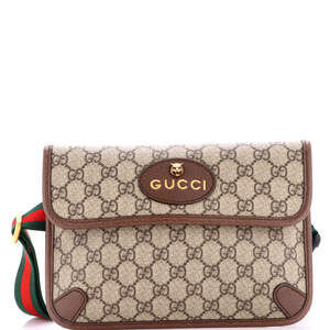 Gucci Neo Vintage Flap Belt Bag Gg #215041G11B